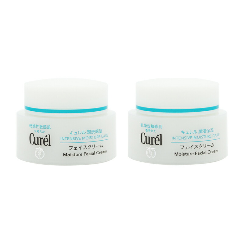 楽天市場】[2個セット]Curel キュレル 潤浸保湿フェイスクリーム