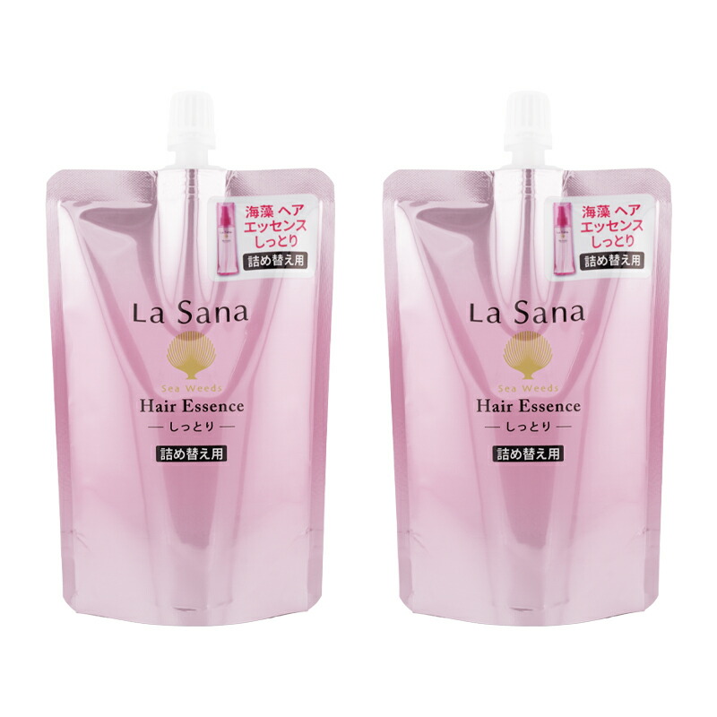 La Sana ヘアエッセンス M×4本セット　さらさらタイプ 海藻 ヘア エッセンス さらさら｜ラサーナ公式通販サイト