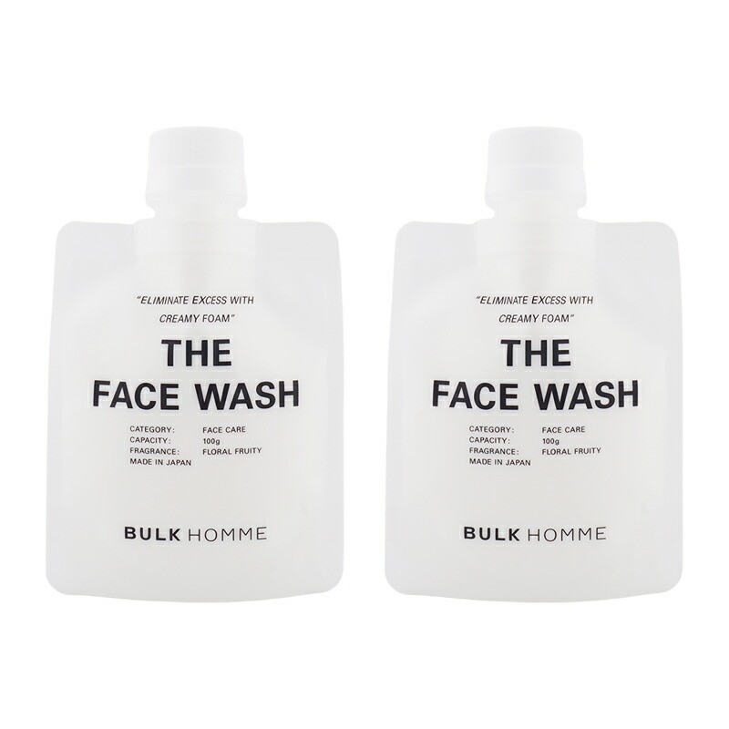 【6個セット！】バルクオムBULK HOMME FACE WASH&TONER メンズスキンケアブランド「BULK HOMME」、思い出の瞬間を作る
