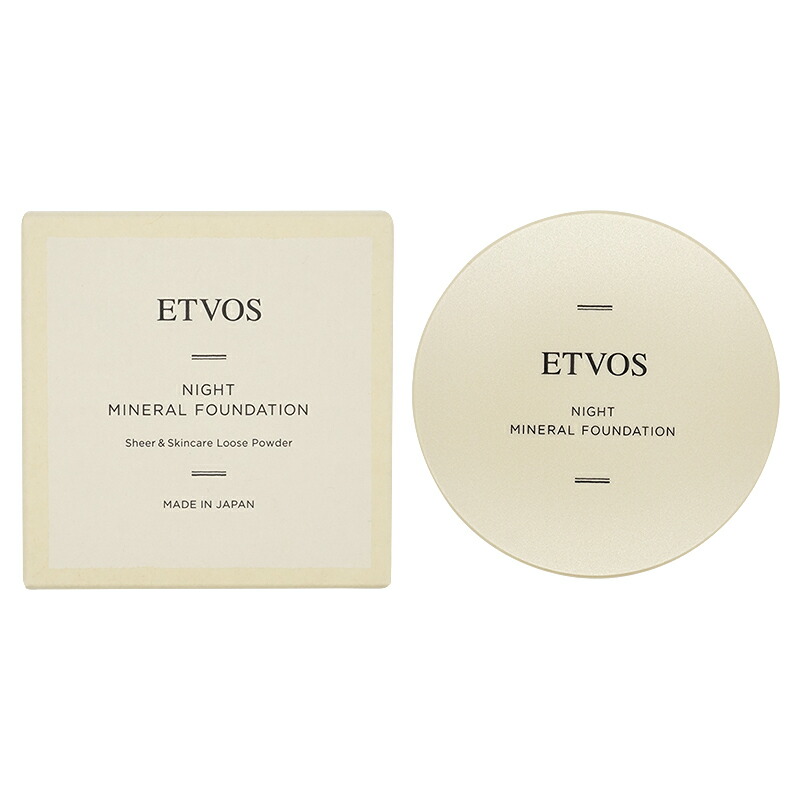 楽天市場】ETVOS エトヴォス ナイトミネラルファンデーション 5g