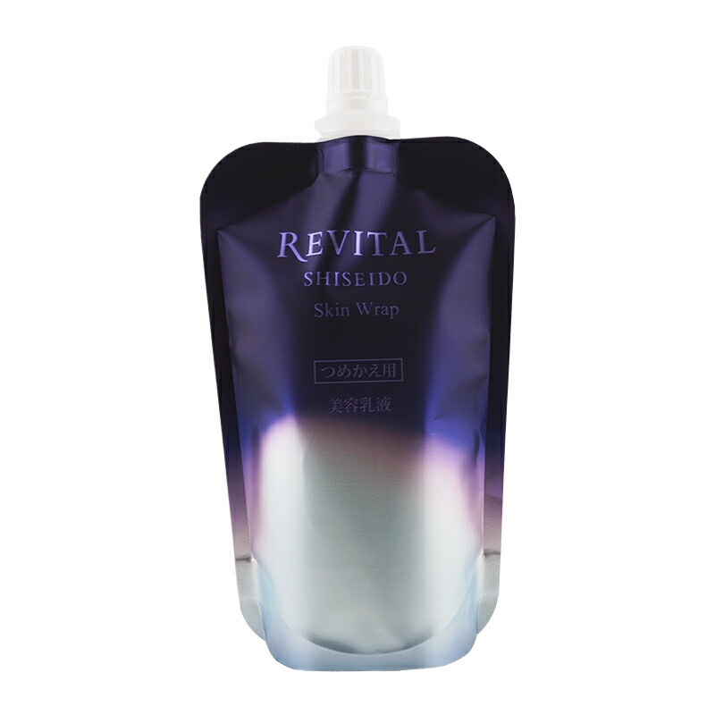REVITAL リバイタル スキンラップ 詰替え 80mL まろやかなテクスチャー フレッシュフローラル 乳液 資生堂 レフィル[医薬部外品][ギフトラッピング対応]