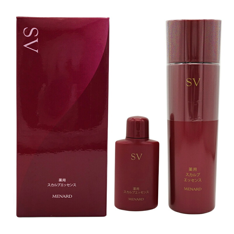楽天市場】メナード 薬用スカルプエッセンスSV ミニ付き (発毛促進