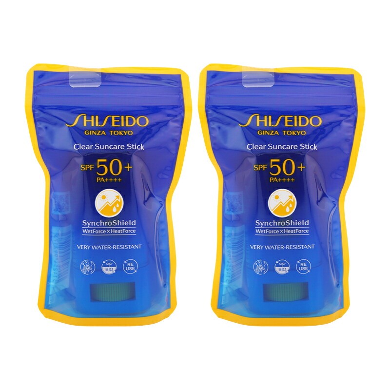 3個セット★資生堂★クリア サンケア スティック★日焼け止め★SPF50+ SHISEIDO サンケア クリア サンケア スティック | SHISEIDO | 資生堂