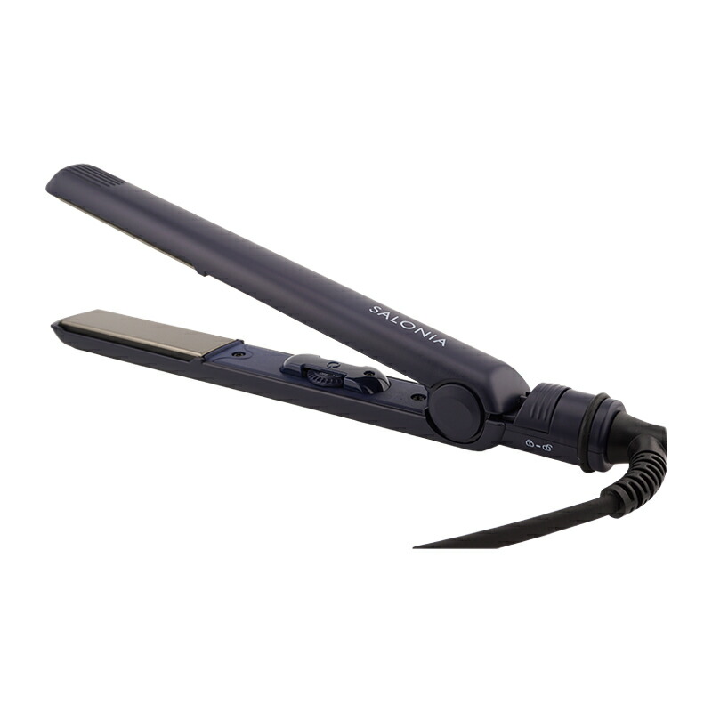 箱付き！新品未使！！SALONIA ヘアアイロン ブラック 24mm SALONIA（サロニア） ストレートヘアアイロン ブラック 24mm SL