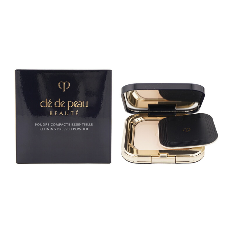 cle de peau beaute クレ・ド・ポー ボーテ プードルコンパクトエサンシエルｎ 5g ファンデーション 化粧直し用 プレスト黒色火薬 [ギフトラッピング相応う] ベースメイク・メイクアップ-ファンデーション