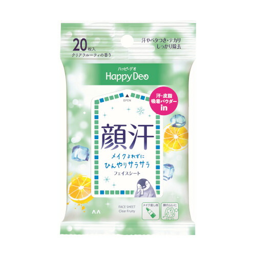 ボディ・フェイスケア happy フェイスシート｜Happy Deo ハッピーデオ｜mandom - 株式会社