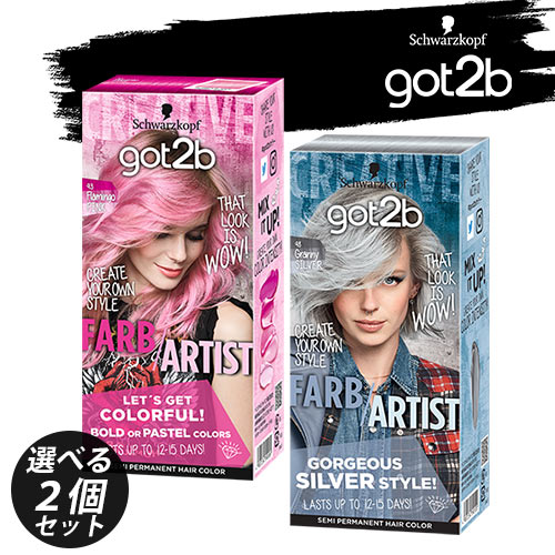 新品⭐️Schwarzkopf got2b Farb Artist ３個セット 新品⭐️Schwarzkopf got2b Farb Artist 3個セット
