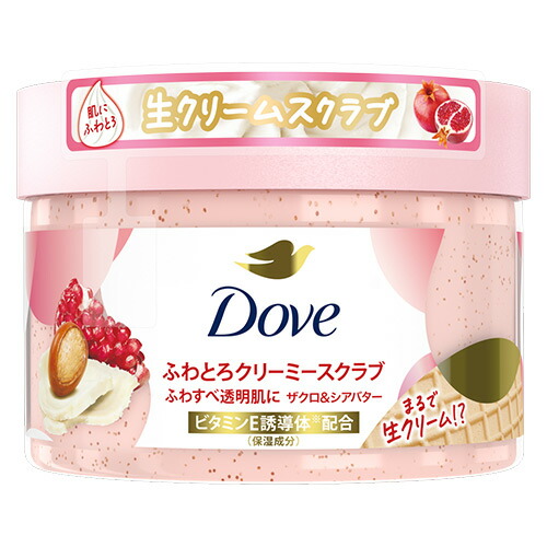 楽天市場】ダヴ(Dove) ふわとろクリーミースクラブ ザクロ＆シアバター