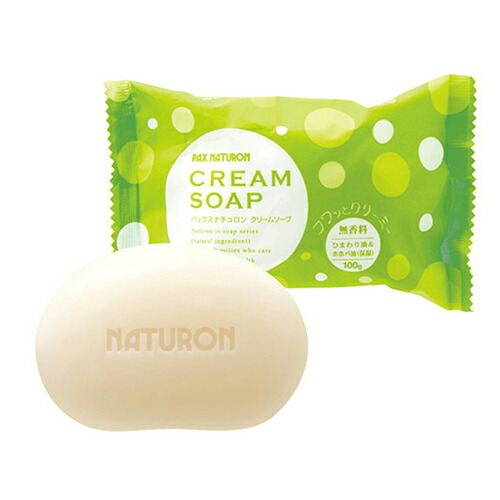 楽天市場】太陽油脂 パックスナチュロン クリームソープ M 100g 10個