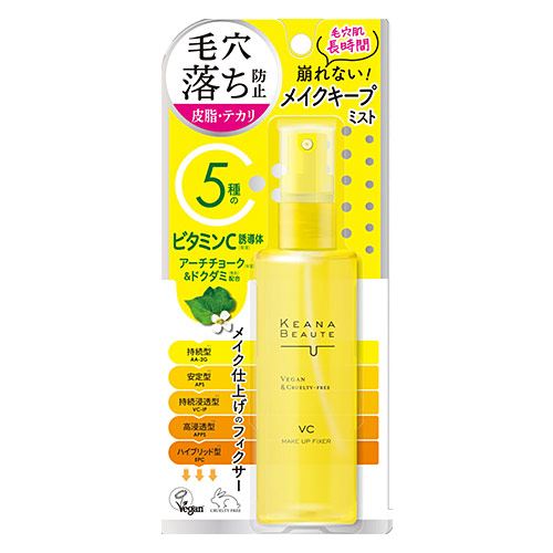 楽天市場】ケアナボーテ 毛穴肌メイクアップフィクサーVC 85ml