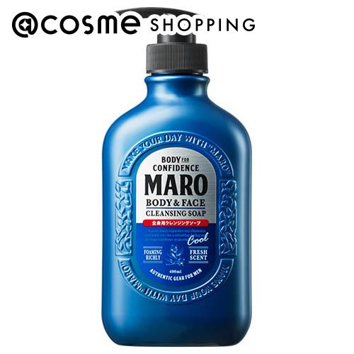 ボディシャンプー、ボディローション、クレンジング料 楽天市場】【MARO マーロ】全身用 クールクレンジングソープ