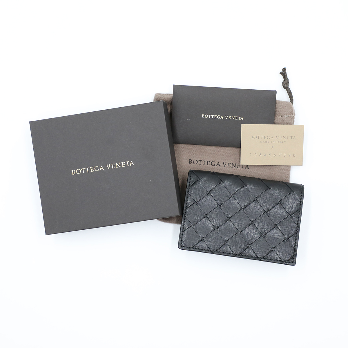 BOTTEGA VENETA ボッテガべネタ ネロ ナッパ コスメティックケース 1