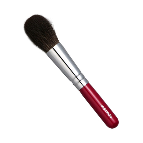 楽天市場】【在庫限り】熊野筆 灰リス100％ チークブラシ 平筆タイプ