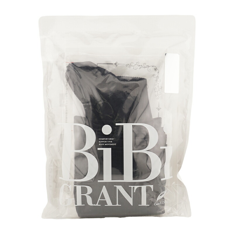 BiBi Grant グラントイーワンズ エナジックハイソックス ブラック S 黒 2足組 靴下 ビビ グラント 赤外線 光電子繊維[ギフトラッピング対応]