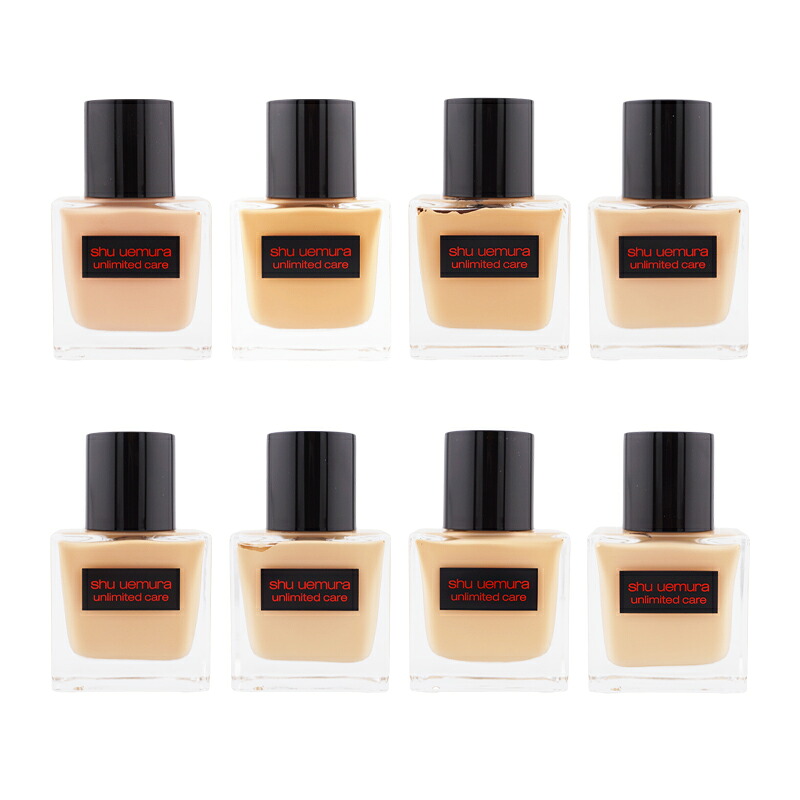 shu uemura シュウウエムラ [8種類から選べる]アンリミテッド ケア ツヤ セラム ファンデーション 各35mL 薄づきハイカバー [ギフトラッピング対応]