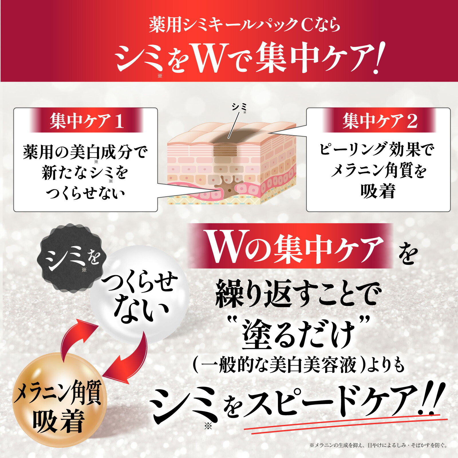 累計50万個 薬用 シミピーリング 】シミ 取り クリーム しみ しみとり