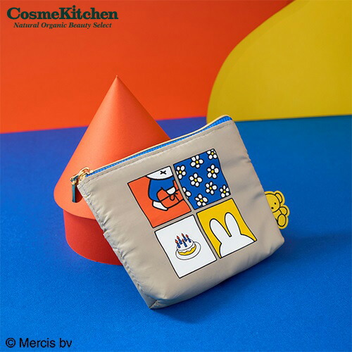 楽天市場】【Cosme Kitchen】＜miffy＞キルティングポーチ