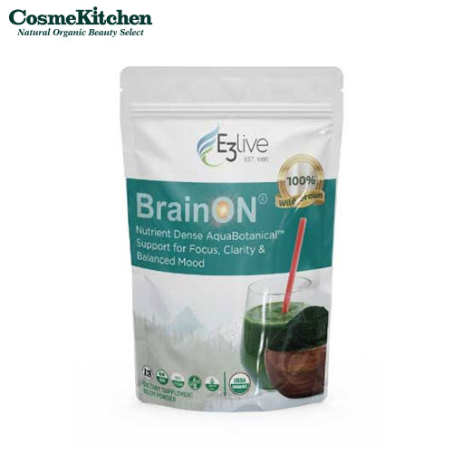 【ポイント5倍】【E3Live】BrainONパウダー | インナーケア ミネラル 免疫 グルテンフリー 着色料不使用 食品添加物不使用 パウダー 粉 健康