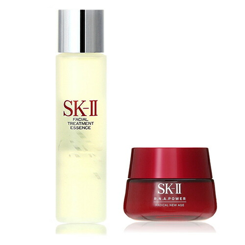 クーポン配布中！【セット】エスケーツー SK-II ベストセット (フェイシャルトリートメントエッセンス 250mL + R.N.A.パワーラディカルニューエイジ 80g)