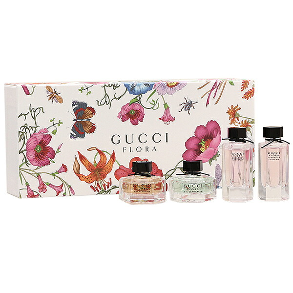 gucci flora mini set
