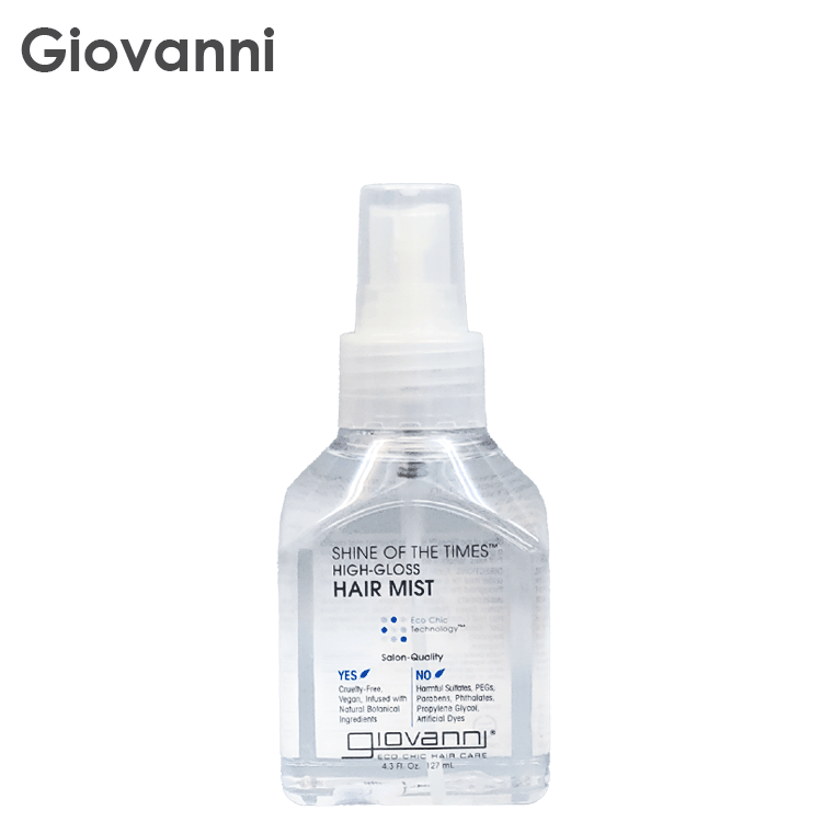 ジョバンニ giovanni シャインオブザタイムズ グロッシー ヘアミスト 127ml ヘアケア トリートメント ヘアエッセンス オーガニック 自然派 植物エキス ボタニカル 美容液 洗い流さない アウトバス スプレー 乾燥 パサつき 紫外線 熱ダメージ 保湿 うるおい