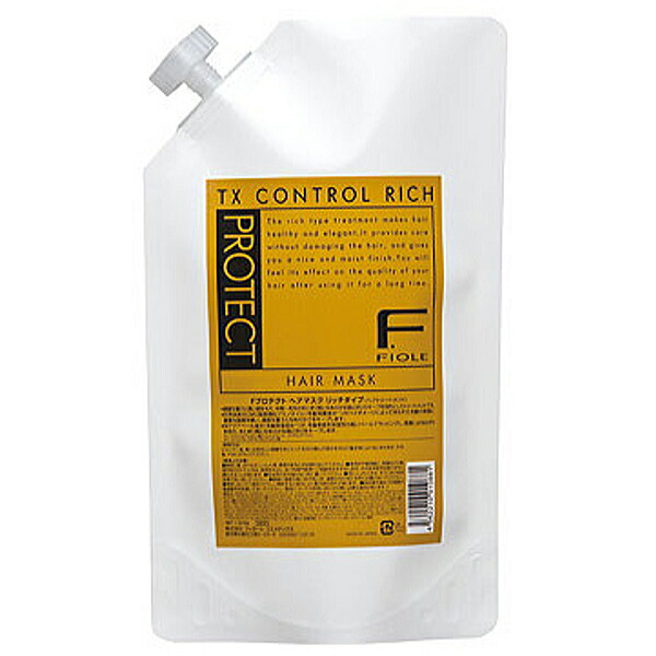 【2個セット】フィヨーレ Fプロテクト ヘアマスク リッチタイプ 1000g 詰替え用 (FIOLE F-Protect フィオーレ Fプロテクト ヘアマスク 詰め替え エフプロテクト トリートメント 美容室 美容院 ヘアケア 業務用 サロン専売品 ヘアトリートメント)