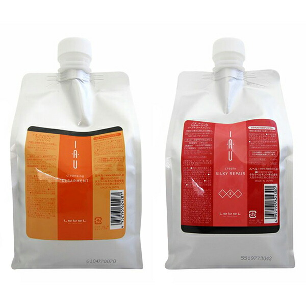 ルベル イオ クレンジング クリアメント 1000ｍｌ 詰替えセット 【シルキータイプ】 楽天市場】ルベル イオ クレンジング クリアメント 1000ml シャンプー