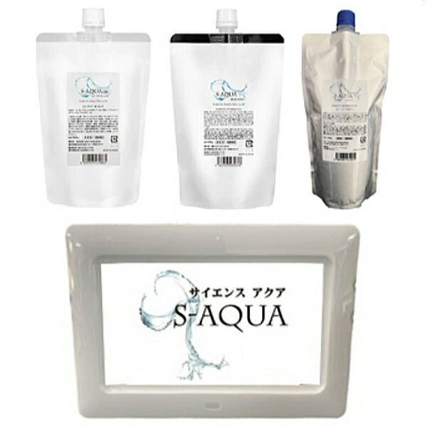楽天市場】サイエンスアクア デザインアクアセット (S-AQUA ヘアケア