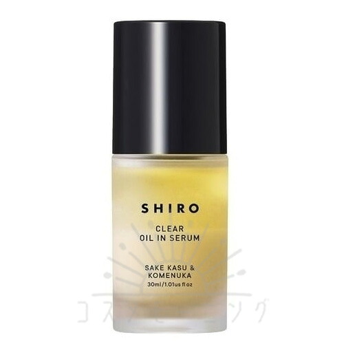 シロ 酒かす米ぬかオイルインセラム 30mL -SHIRO- 【国内正規品】