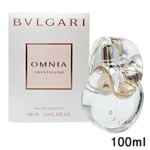ブル小峡谷 オムニア クリスタリン 化粧水 EDT SP 100ml BVLGARI 精油・芳ばしさ [0566/5479] 貨物輸送無料
