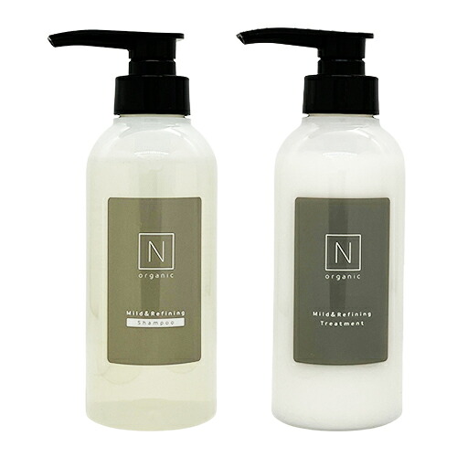 エヌオーガニック マイルド ＆ リファイニング シャンプー トリートメント セット 300ml N organic シャンプー [0314_0123] 送料無料