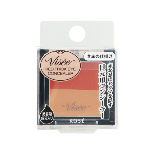 【楽天市場】【即納】【ネコポスメール便発送】KOSE コーセー VISEE ヴィセ リシェ レッドトリック アイコンシーラー 1.7g ...