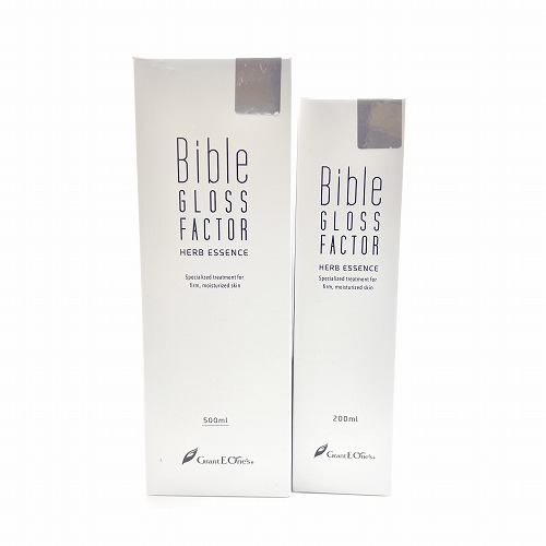 美容液 Bible GLOSS FACTOR HERB ESSENCE 500ml バイブルグロスファクター ハーブエッセンス 500ml 美容液 シワ
