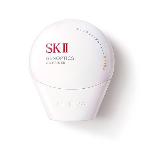 ☆引き換え証もらえる【即日送りとどける】SK-II CC皮膚軟化剤 エスケーツー CC皮膚軟化剤 ジェノプティクス CC プライマー 自然的 ベージュ SPF50/PA++++ 30g 日焼打ち切り 美容 皮膚軟化剤 ベージュ 化粧下地 日焼打ち切り根拠