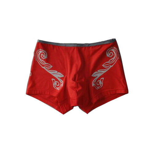 GUOYA アンダー御召しもの Middle 「Wings」 Red #M大きさ