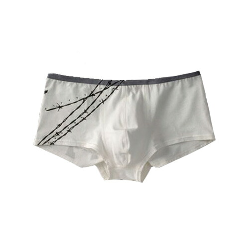 GUOYA アンダー御召しもの Short 「Blue Rose」 White #L大きさ