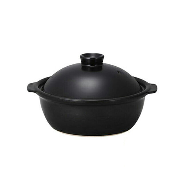 宴/うたげ 耐熱鍋 ブラック 8号 KOYO 光洋陶器(19830008)陶器 鍋 業務用食器 耐熱 黒 おしゃれ 業務用 飲食店 和風 洋風