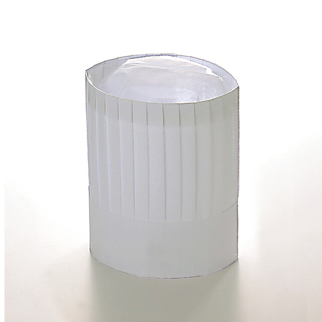 パリスハット 高さ250mm 100枚／10枚入×10 PH-25（SHT4402）1-1527-1102コック帽