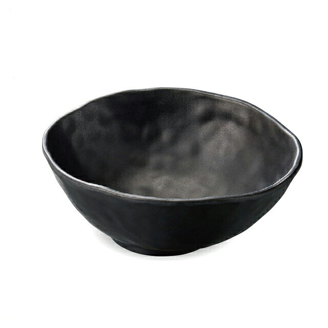 24ｃｍ 手びねり楕円鉢 黒マット 3個セット（51022580）8-343-7ビュッフェ盛鉢メラミン樹脂楕円鉢3枚入 ビュッフェ盛鉢 楕円鉢