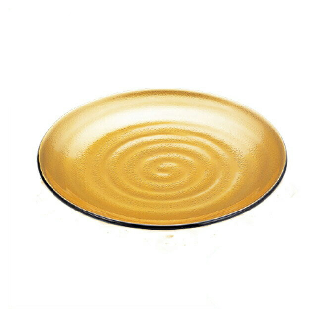 尺3 神龍鉢 金粉蒔き（55004250）8-384-16盛器ABS樹脂全面塗神龍鉢 盛器 全面塗 神龍鉢