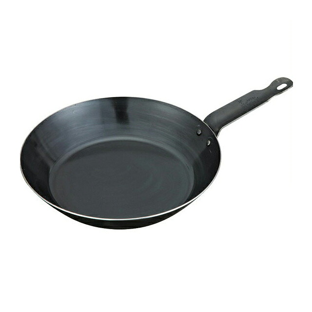 中尾アルミ N-110 短取手キングパン 42cm 鉄製（5105440）07-0099-0314調理器具