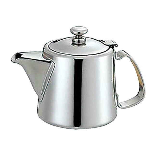UK18-8 チボリティーポット 3人用 430（161011）07-0470-0301急須 喫茶 お茶用品 ポット ユキワ ステンレス