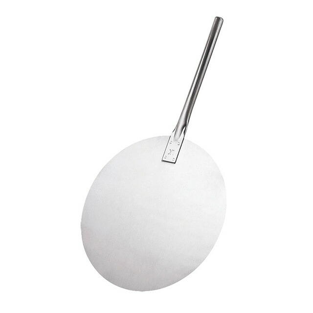 UK ピザピール 丸 26cm（332164）07-0437-0901ピザパドル 本格派ピザ用品 ユキワ ステンレス