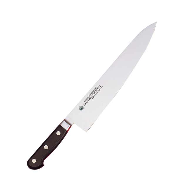 堺孝行 グランドシェフシリーズ 牛刀 両刃 30cm No.10015（601632）07-0252-0105本職用包丁 洋包丁 牛刀包丁 包丁 シェフナイフ 同梱不可 代引き不可