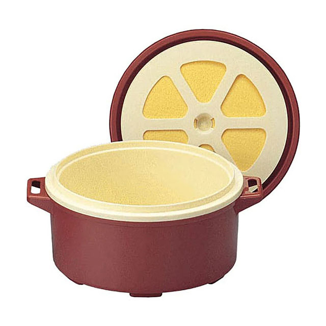 PC 保温食缶ごはん用 DF-R2 小(398005)07-0396-0301保温ジャー 保存容器 ごはん用 炊飯器|ANNON キッチン・業務用食器