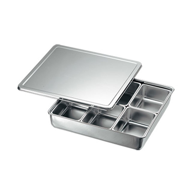 18 -8 調味料入 舟形中子 田型6ッ組(621042)07-0152-0606