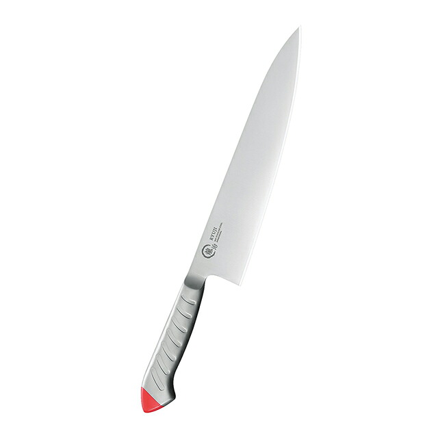 龍治 ステンカラー 牛刀 300mm RYS-17黒 B（131739）07-0258-0131包丁 牛刀包丁 ナイフ 軽さと握りやすさ HACCP｜ANNON キッチン・業務用食器