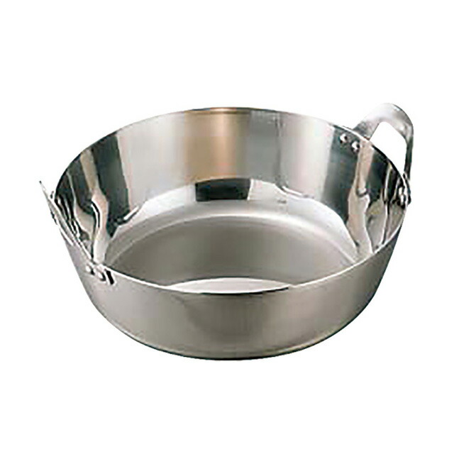 楽天市場】18-8 揚鍋 42cm 5.0L（002079）07-0087-0506天ぷら鍋 揚鍋