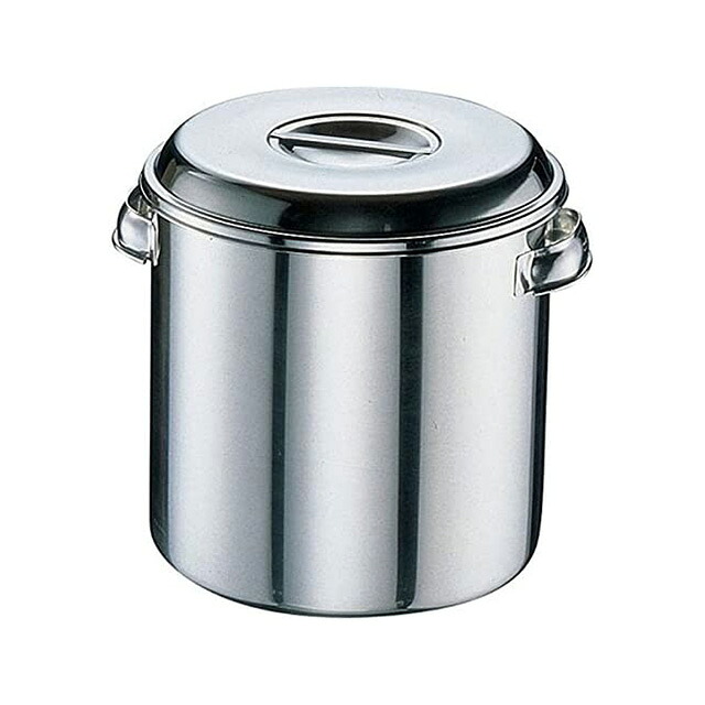 CLO モリブデンキッチンポット 目盛付 45cm 68.0L（015059-03）07-0104-0117保存容器 保存缶 ポット タッパー ストック容器