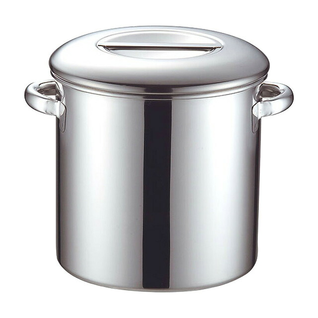 KO 18-8 キッチンポット内蓋式 33cm 28.2L（015091）07-0104-0420保存容器 保存缶 ポット タッパー ストック容器